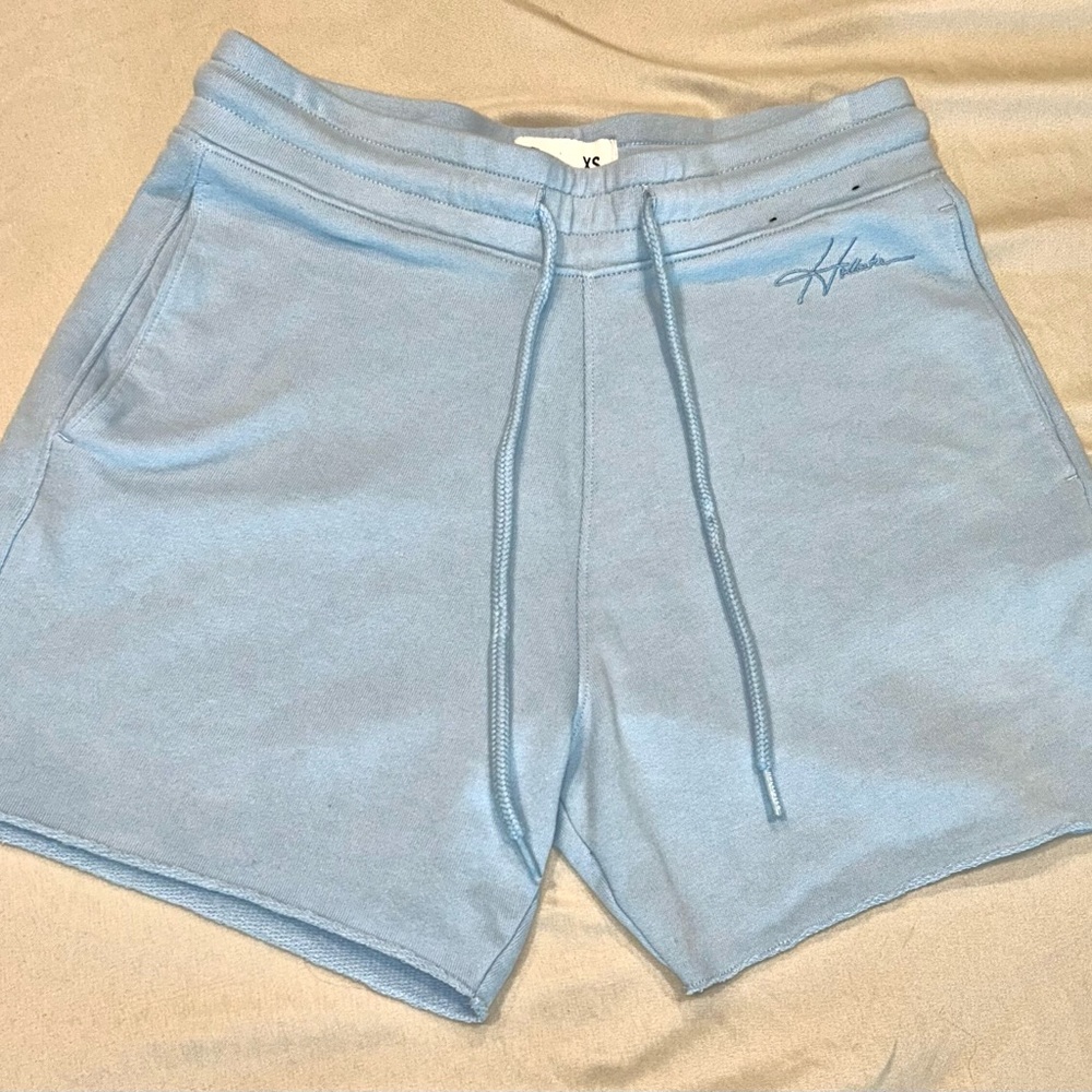 Hollister Light Blue Athletic Shorts